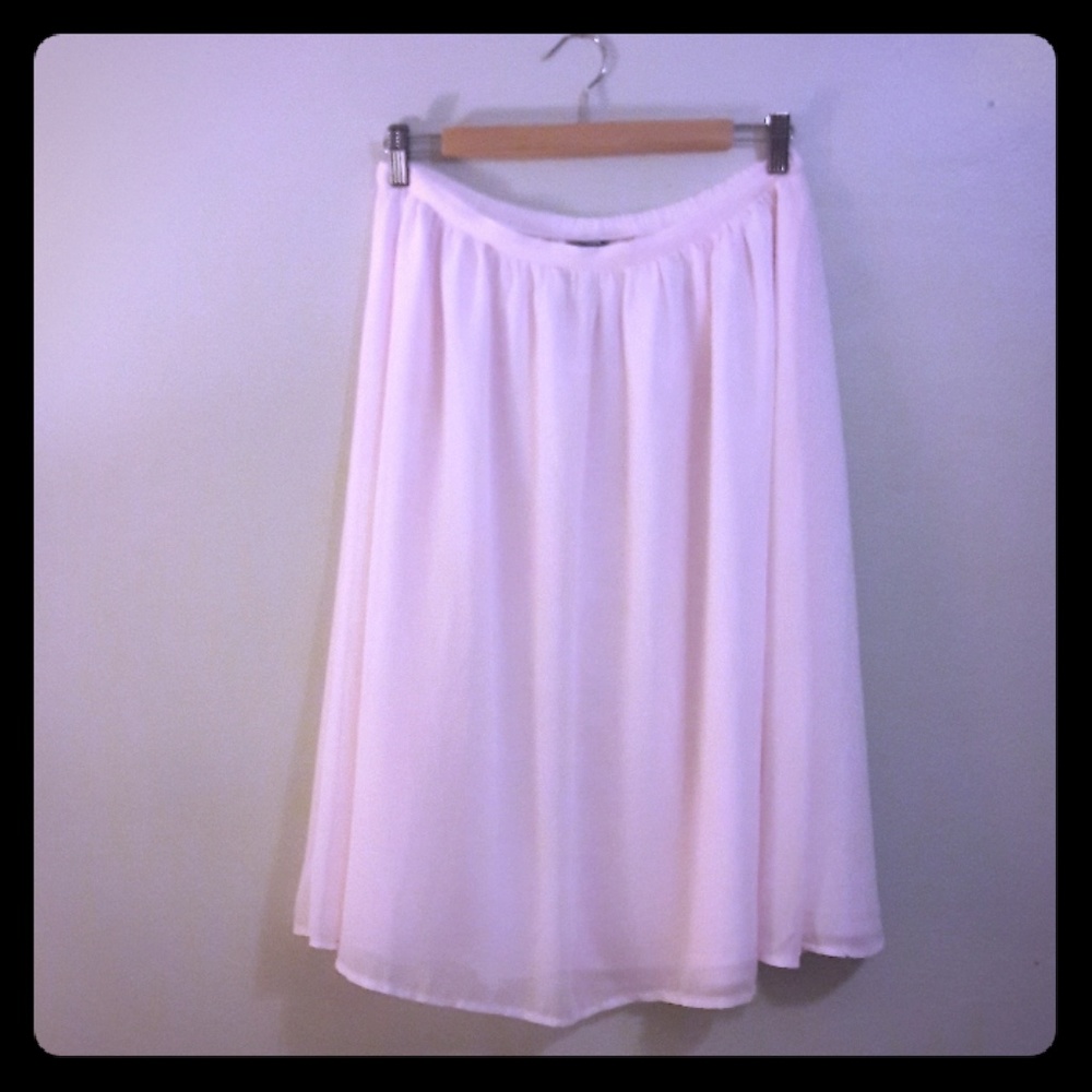 GAP Women's Pink Midi Skirt